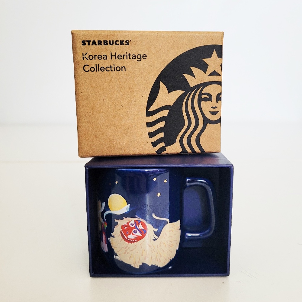 Starbucks Korea Bukcheong Sajanoreum Heritage Collection Demi Mug - NIB